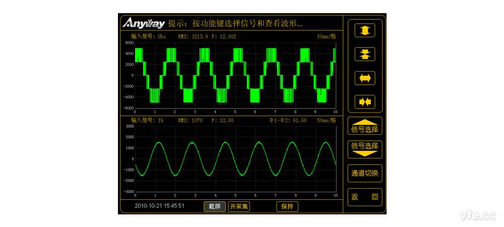 永磁風力發(fā)電機波形