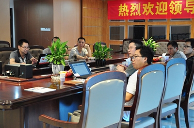 中船重工712所、中國兵器工業(yè)第58研究所綿陽市維博電子于2014年7月14日訪問銀河電氣